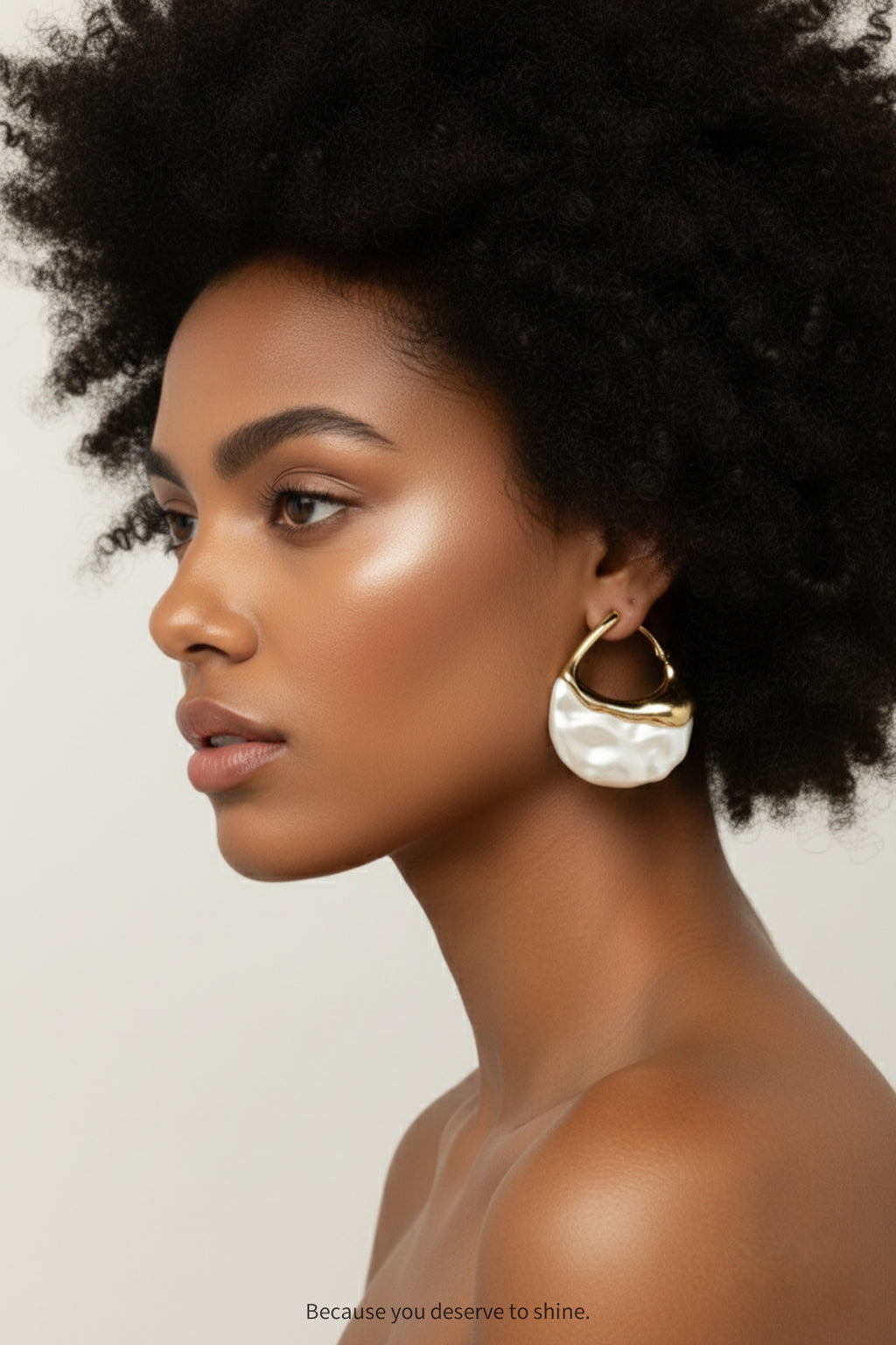 The Aphrodite Gold & Pearl Earrings