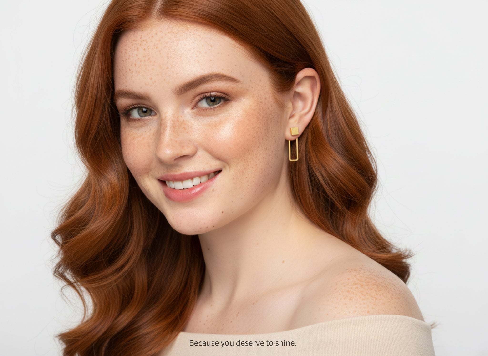 The Clean Line Drop Earrings