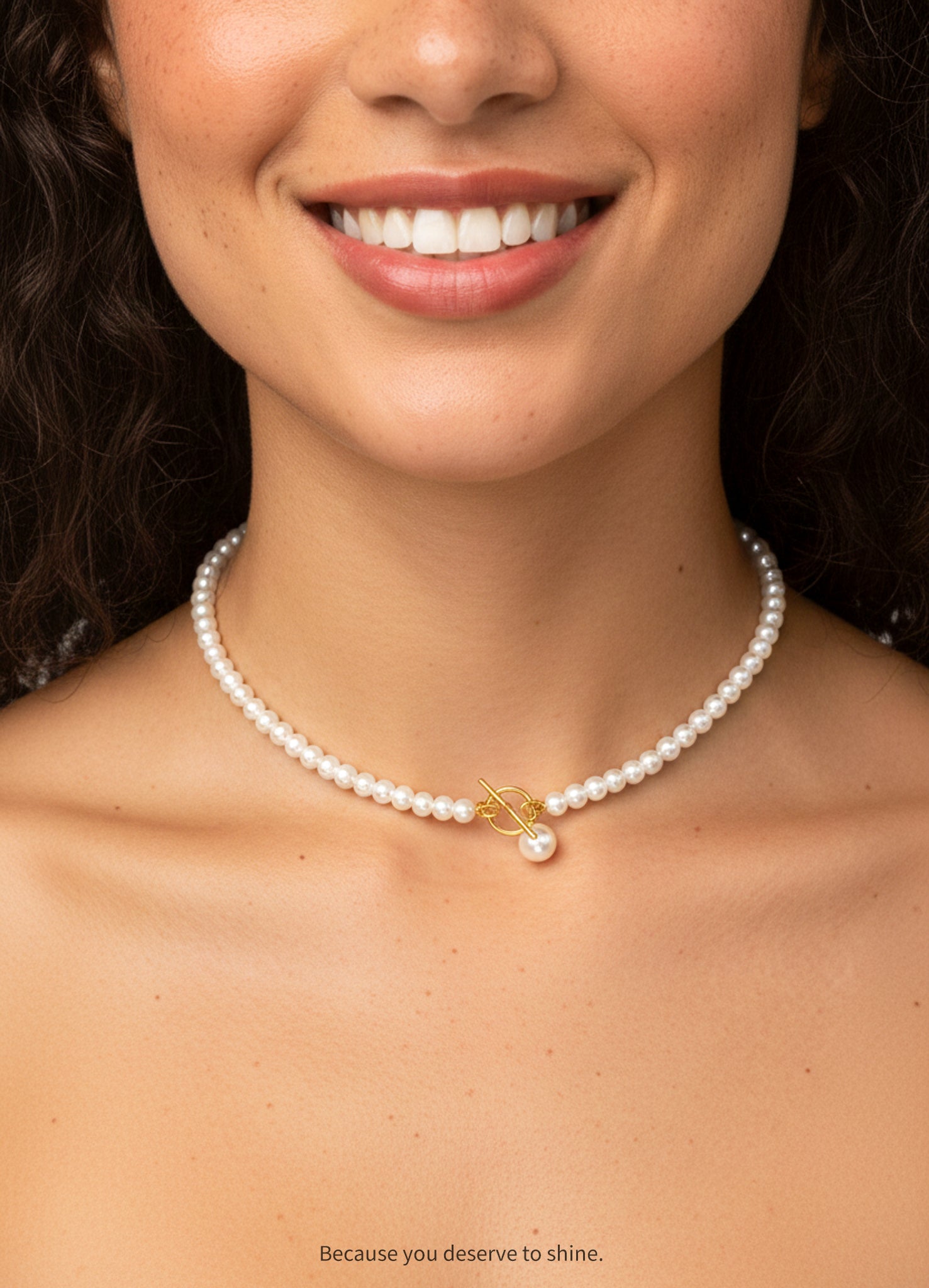 Timeless Pearl Beaded Necklace