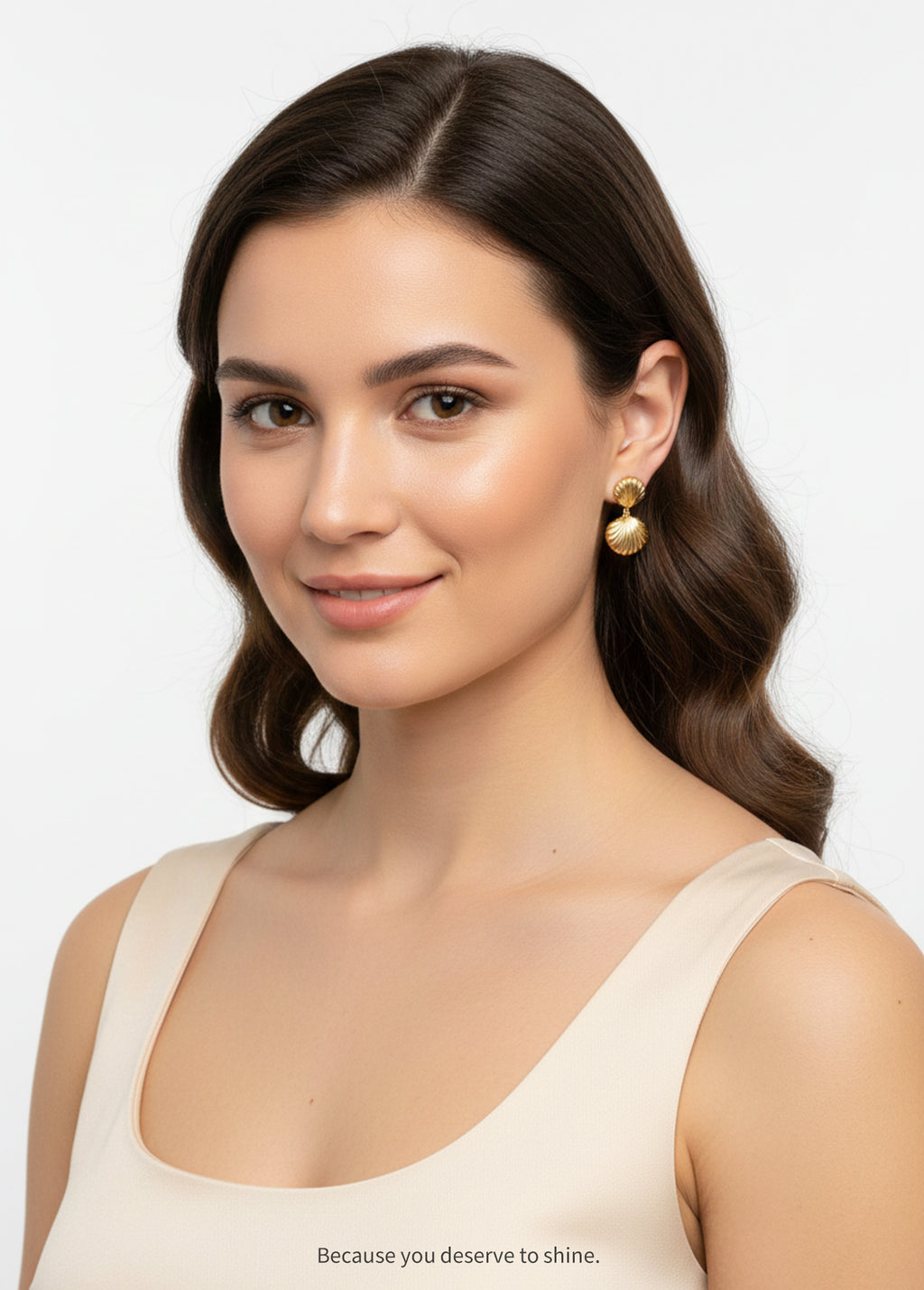 Shell Drop Earrings
