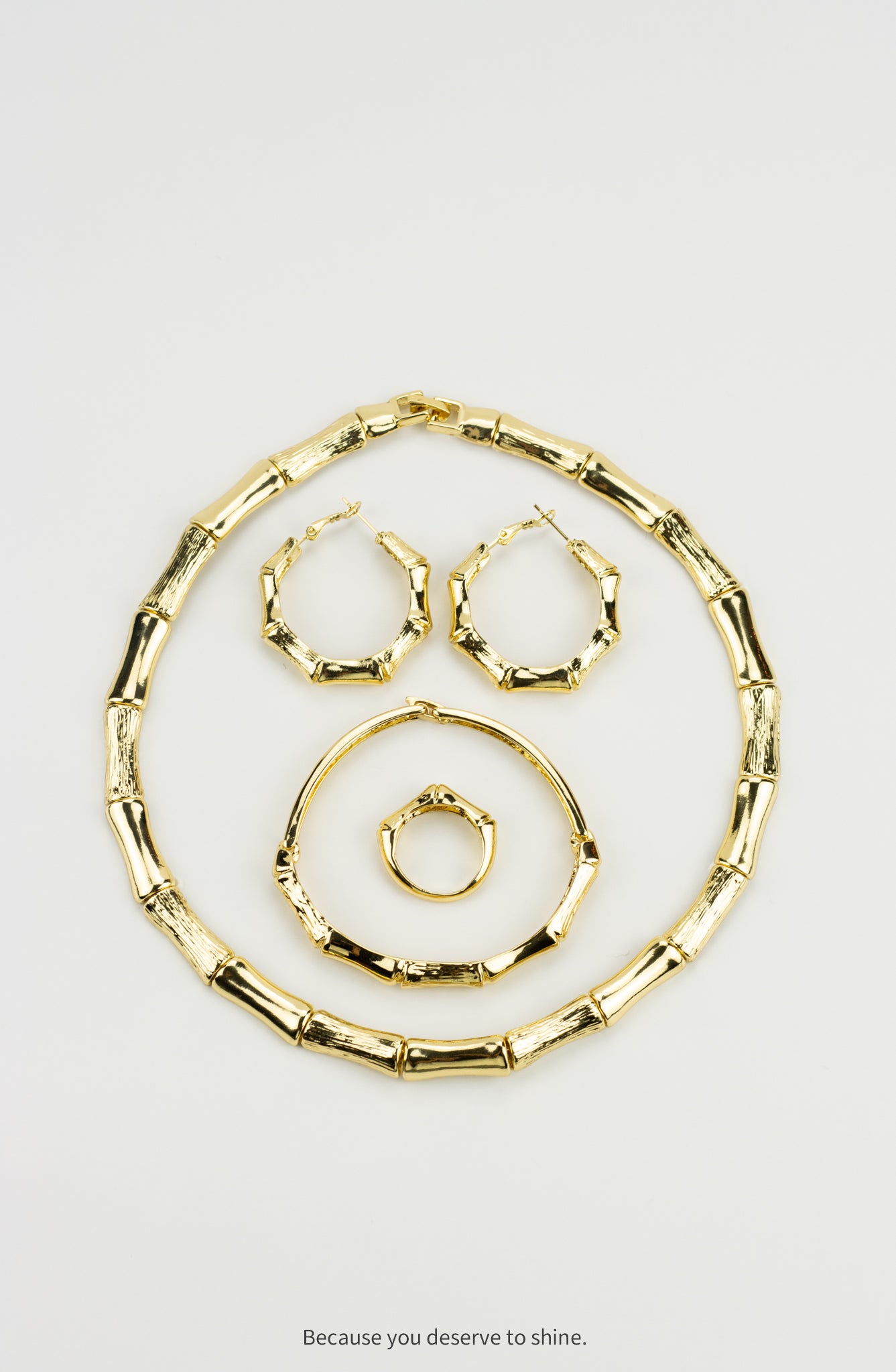 The Islander's Golden Charm Set