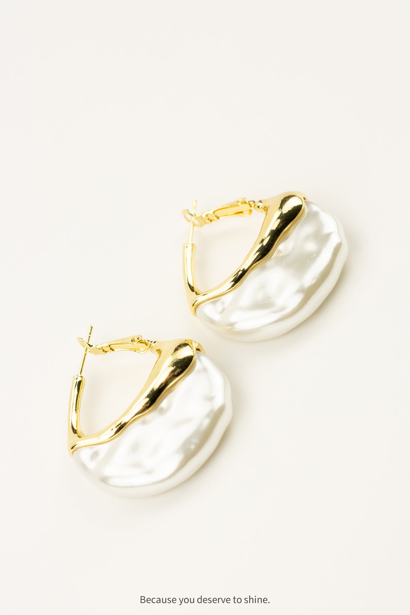 The Aphrodite Gold & Pearl Earrings