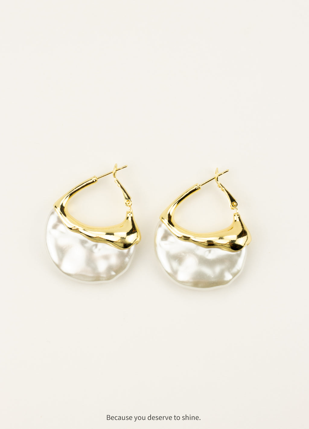 The Aphrodite Gold & Pearl Earrings