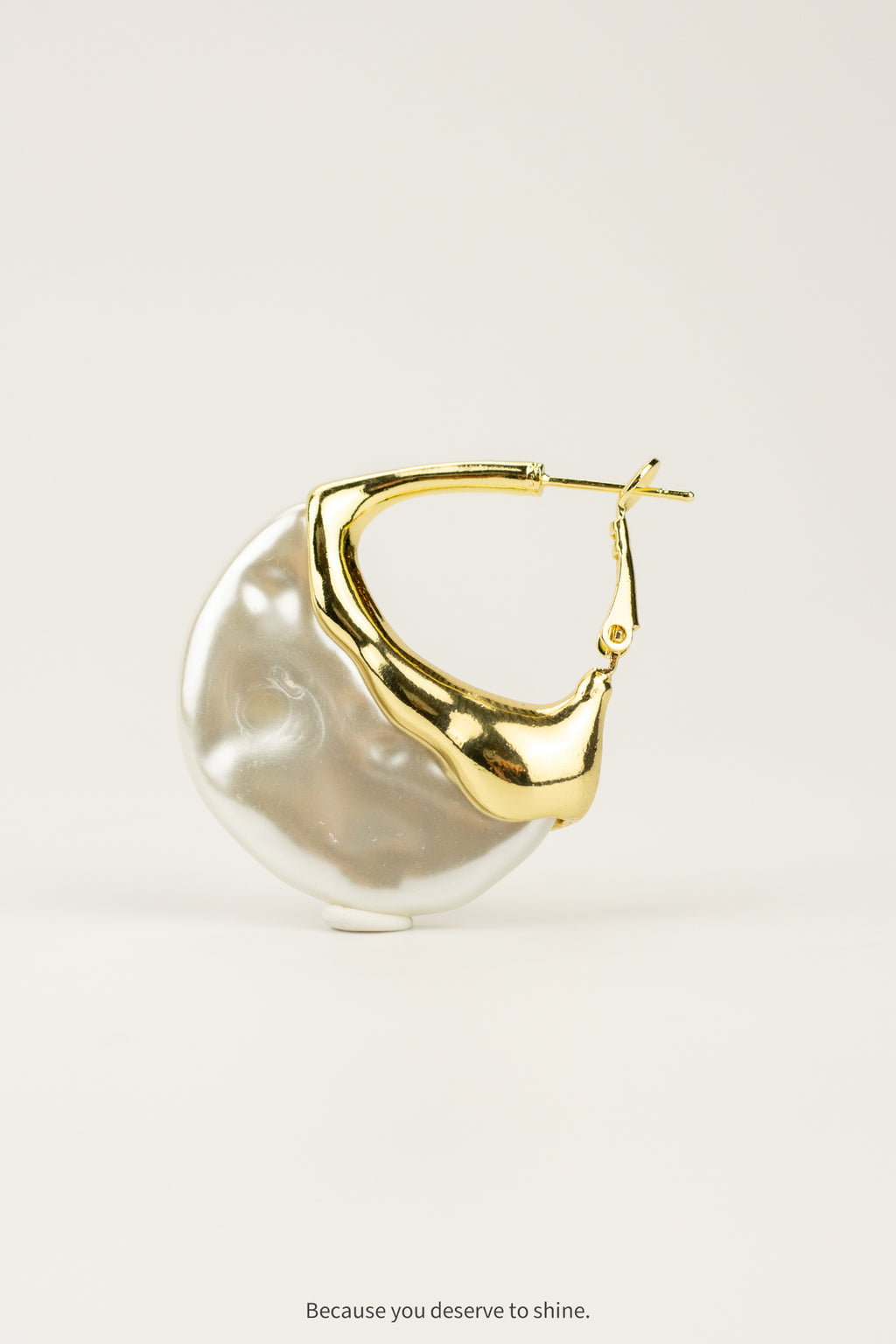 The Aphrodite Gold & Pearl Earrings