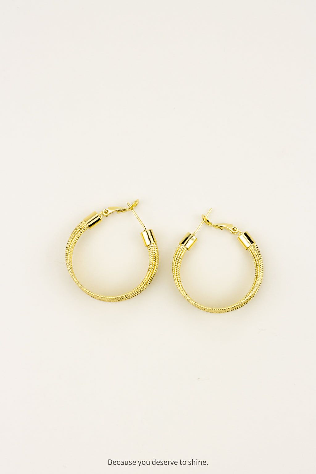 The Gilded Serpentine Hoops