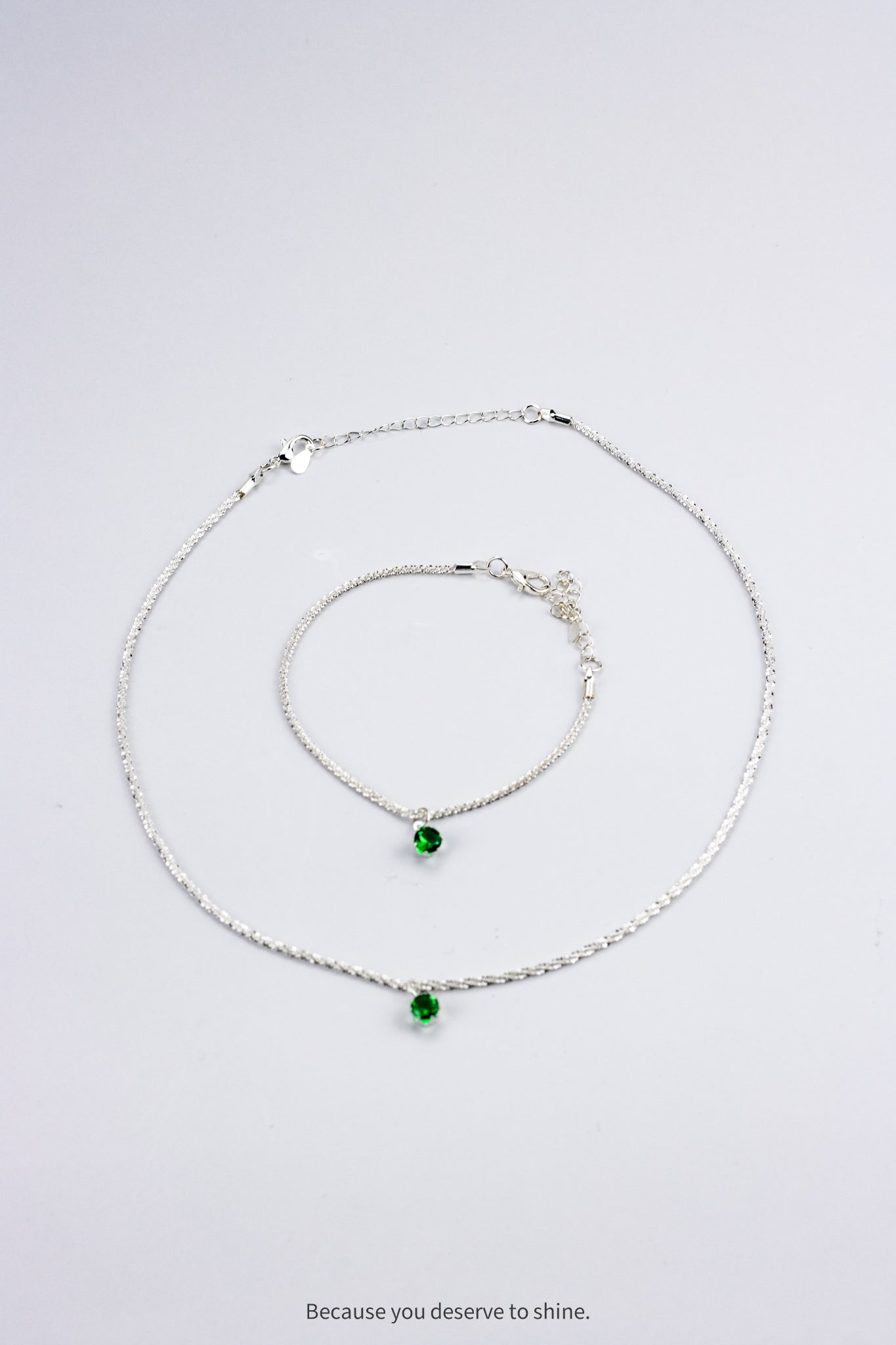 The Timeless Emerald Glimmer Set