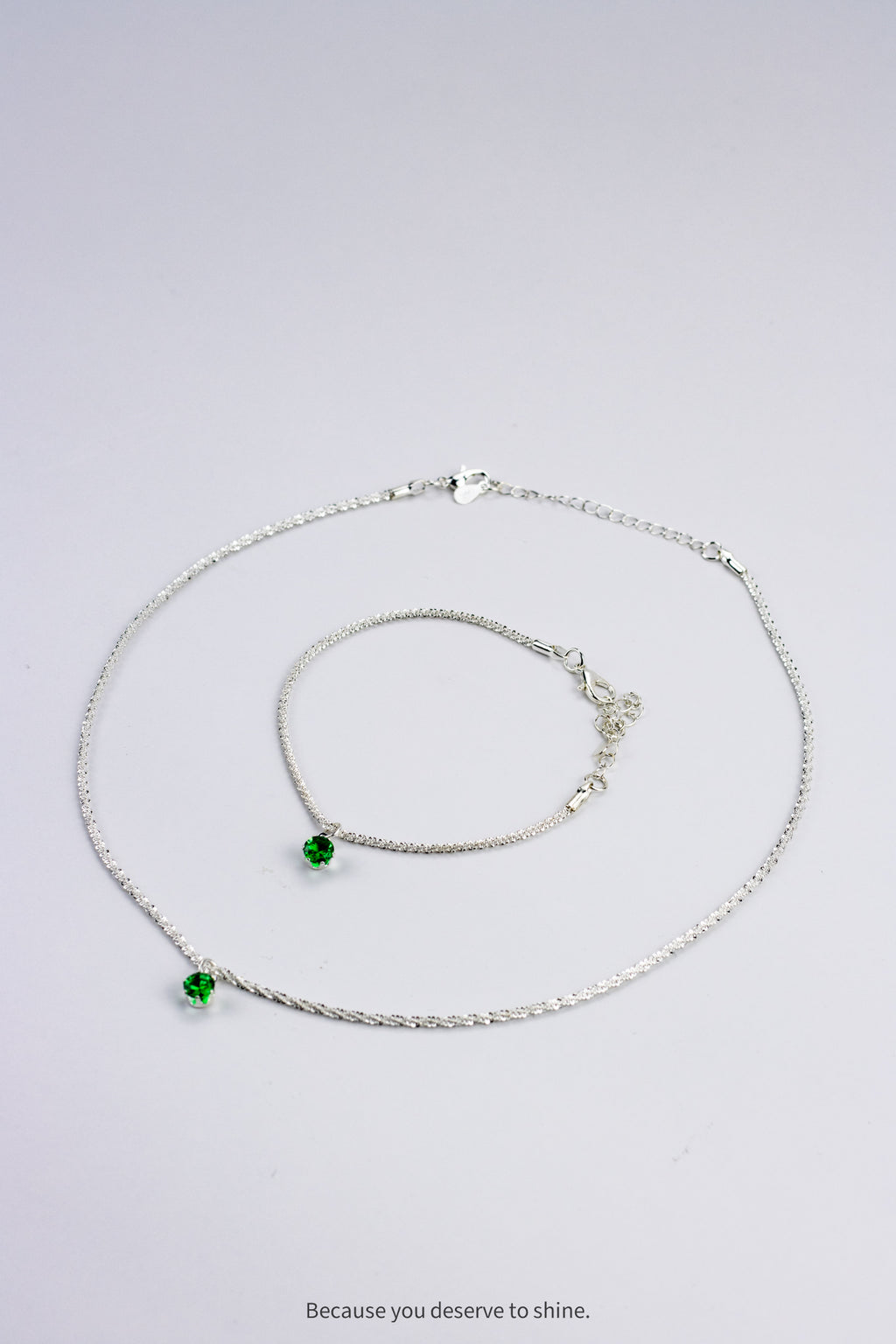 The Timeless Emerald Glimmer Set