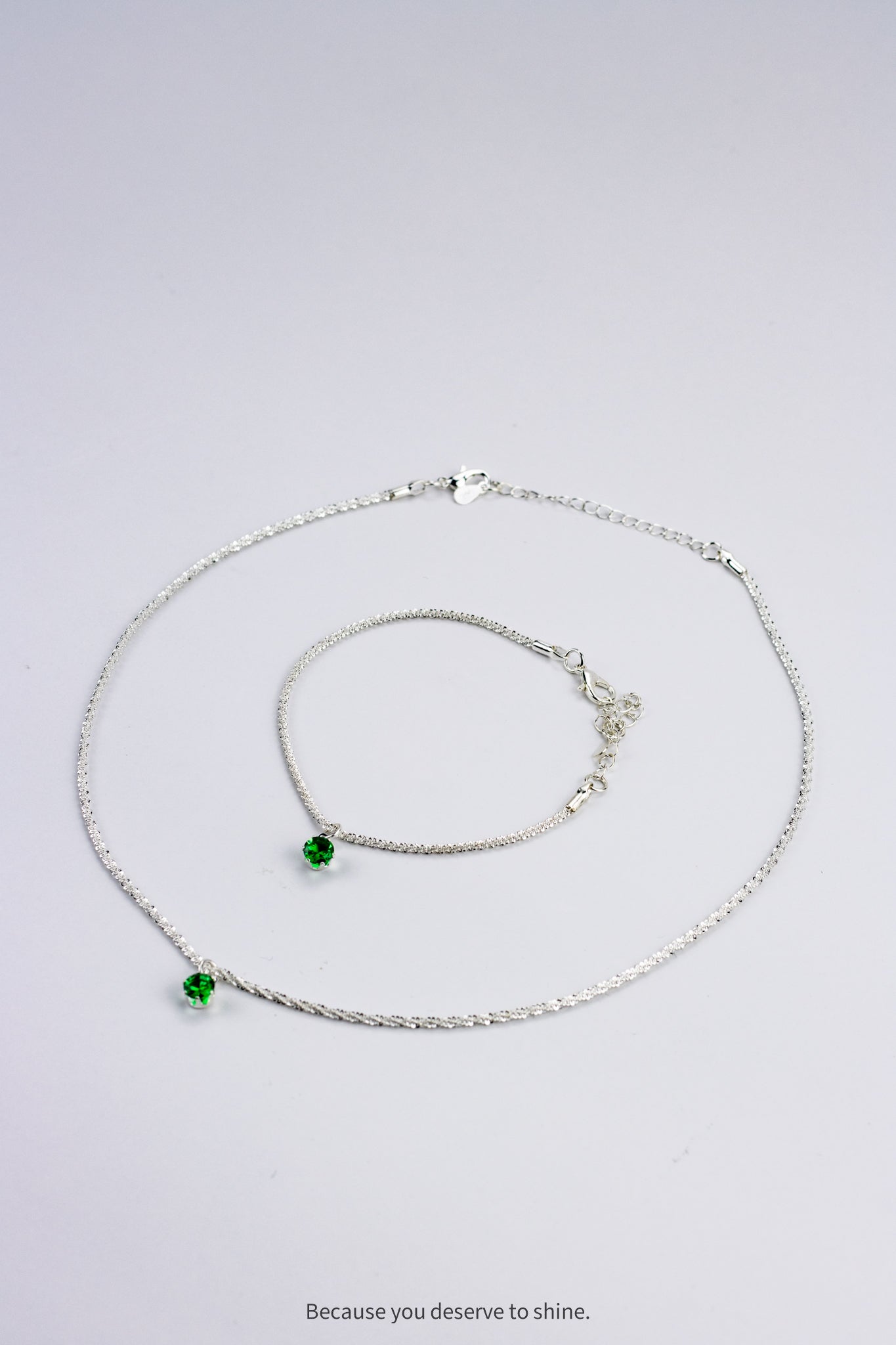 The Timeless Emerald Glimmer Set