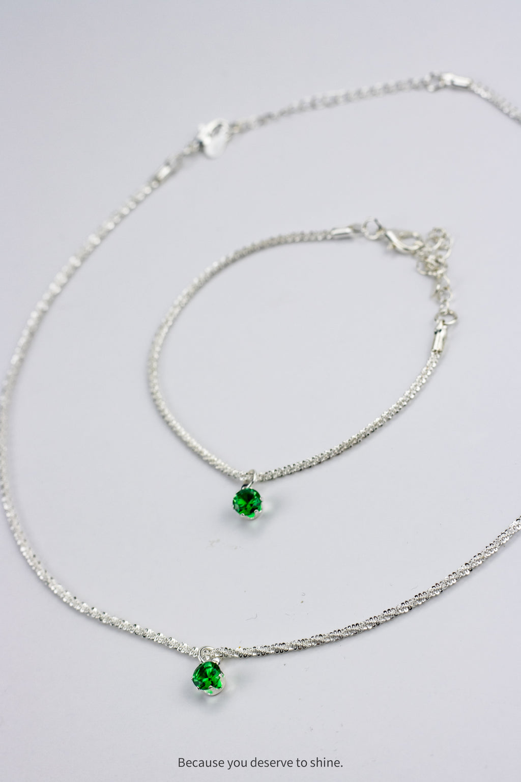 The Timeless Emerald Glimmer Set