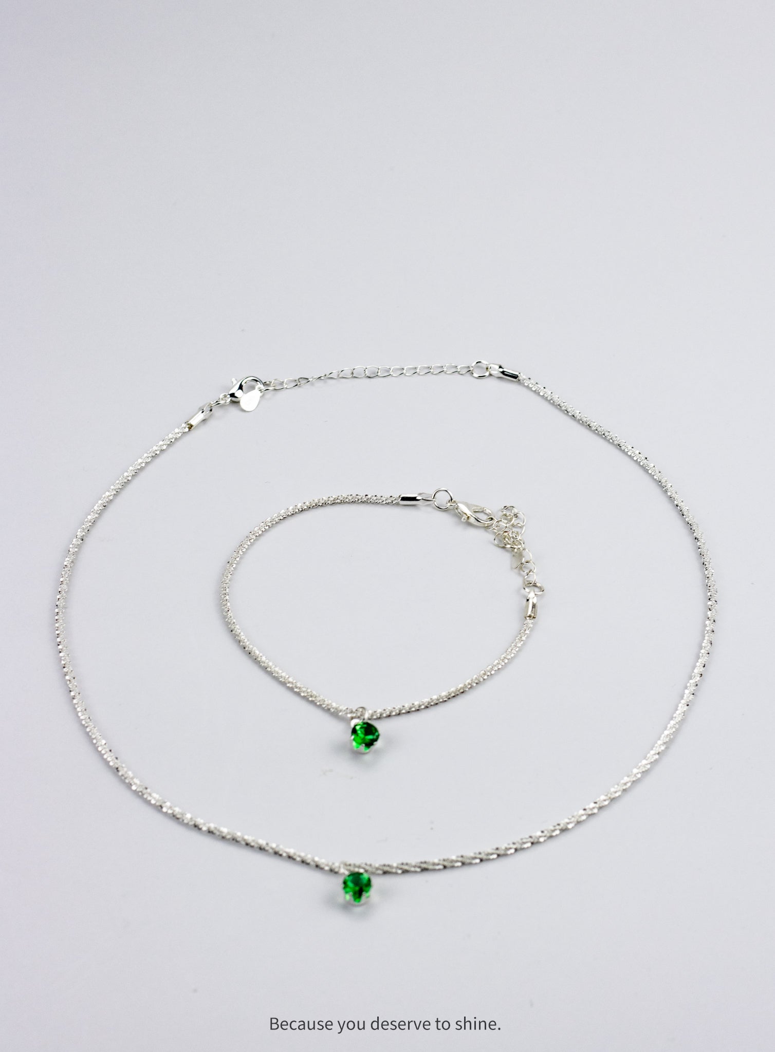 The Timeless Emerald Glimmer Set