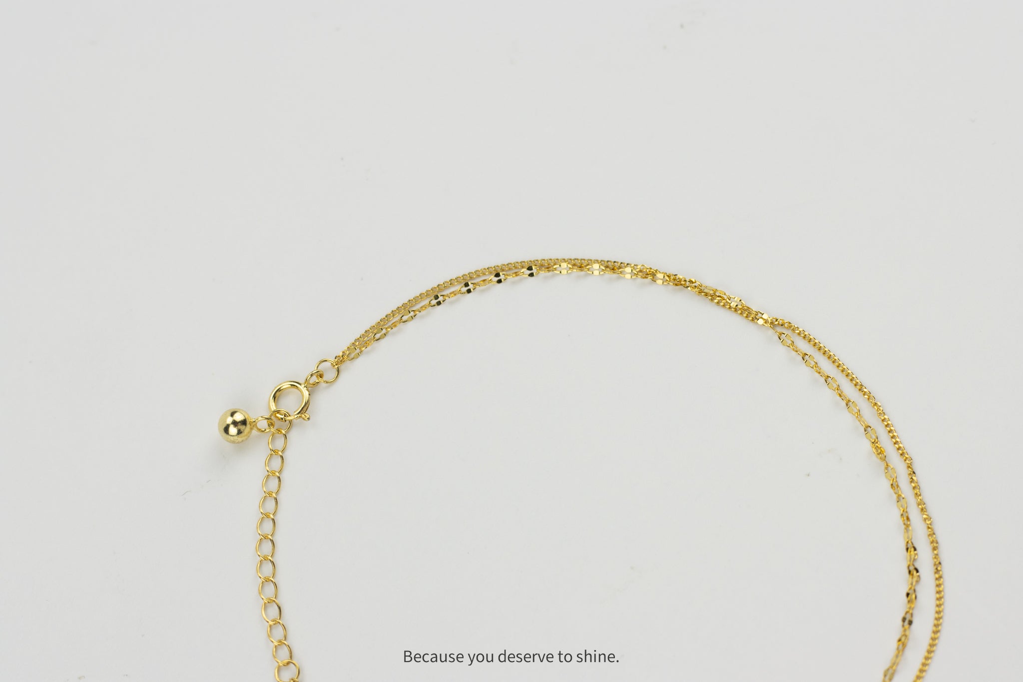 Summer Vibes Layered Anklet