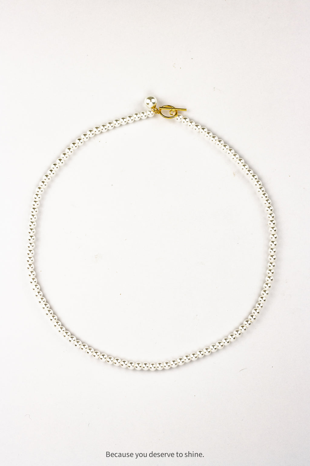 Timeless Pearl Beaded Necklace