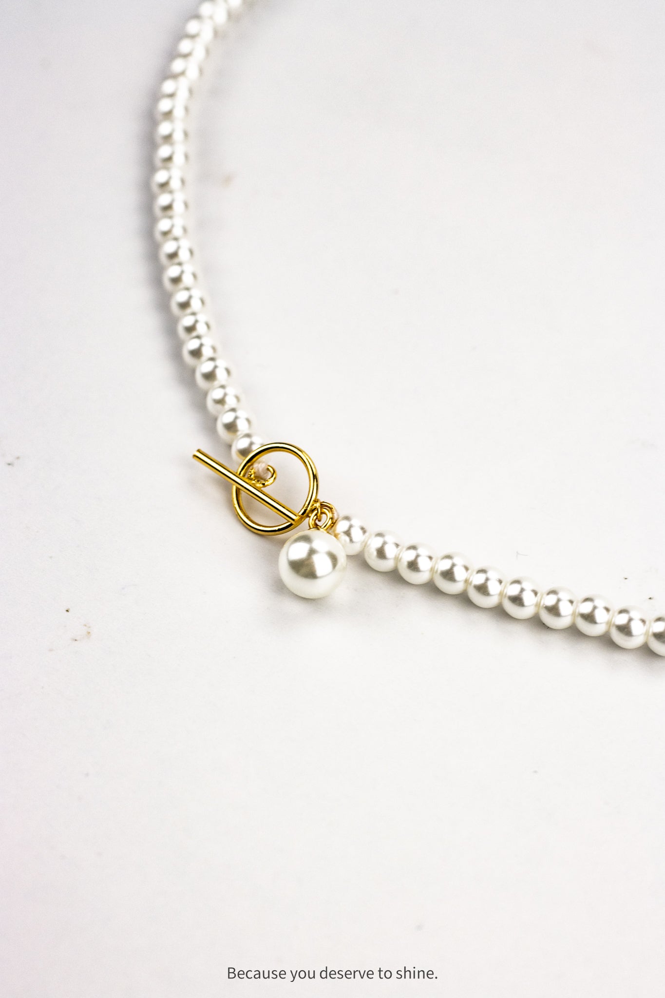 Timeless Pearl Beaded Necklace