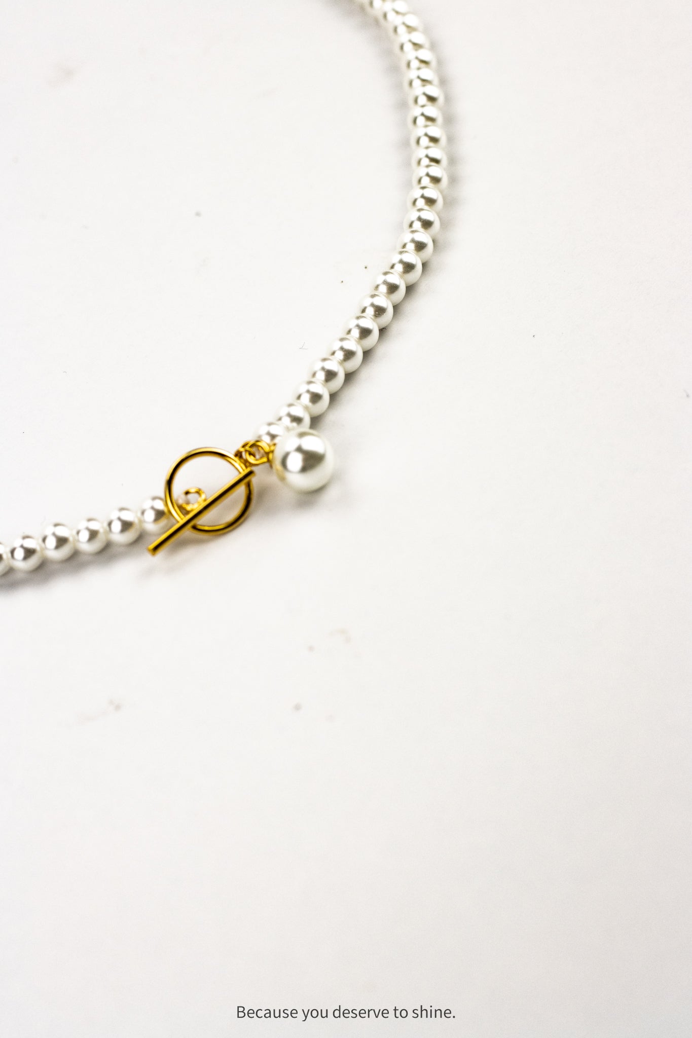 Timeless Pearl Beaded Necklace