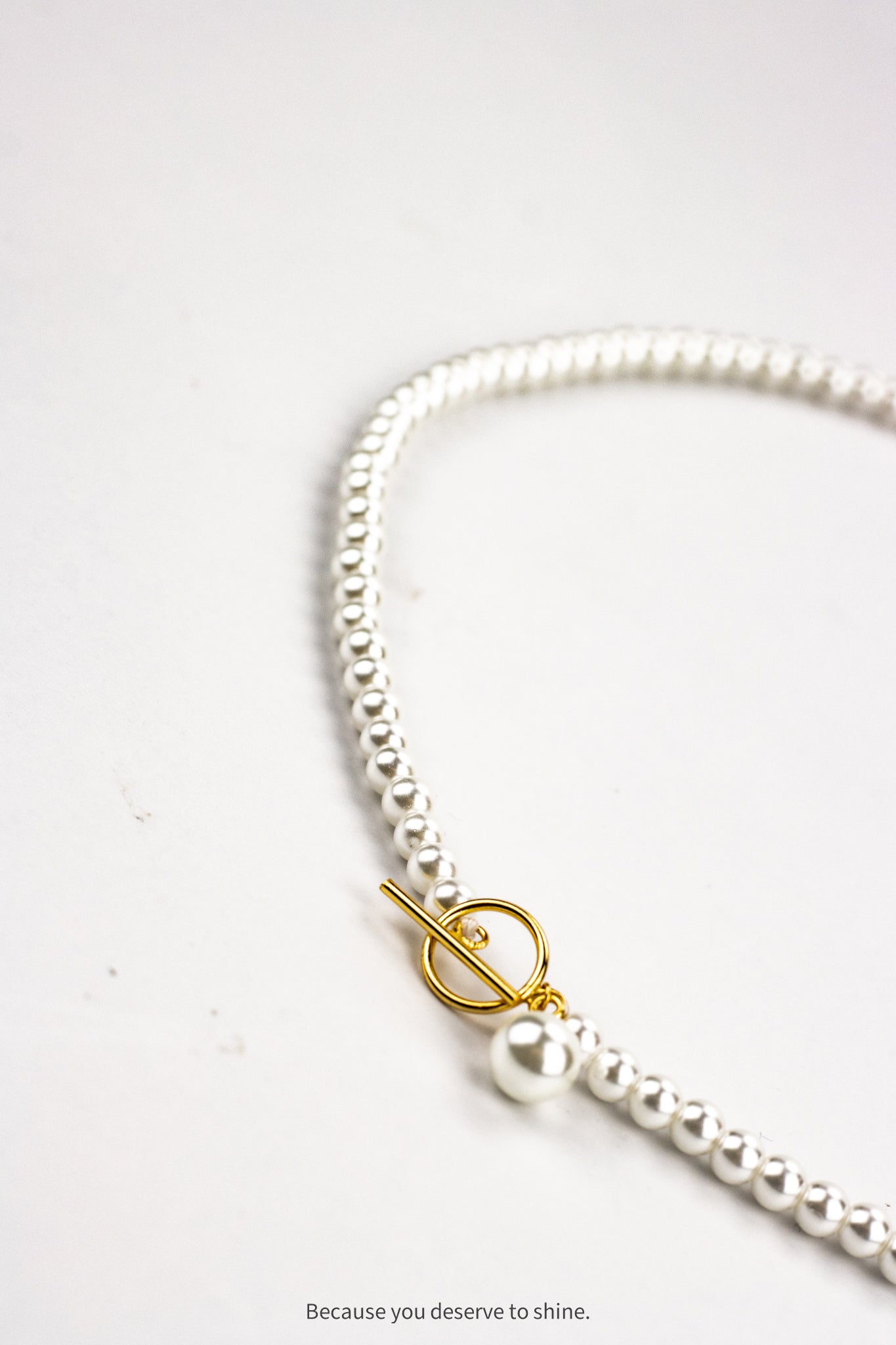 Timeless Pearl Beaded Necklace