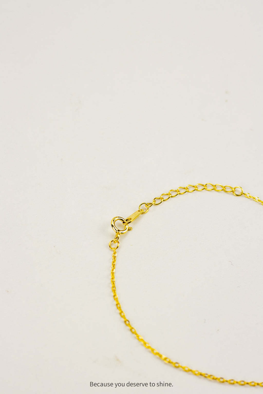 Bracelet With Emerald Charm