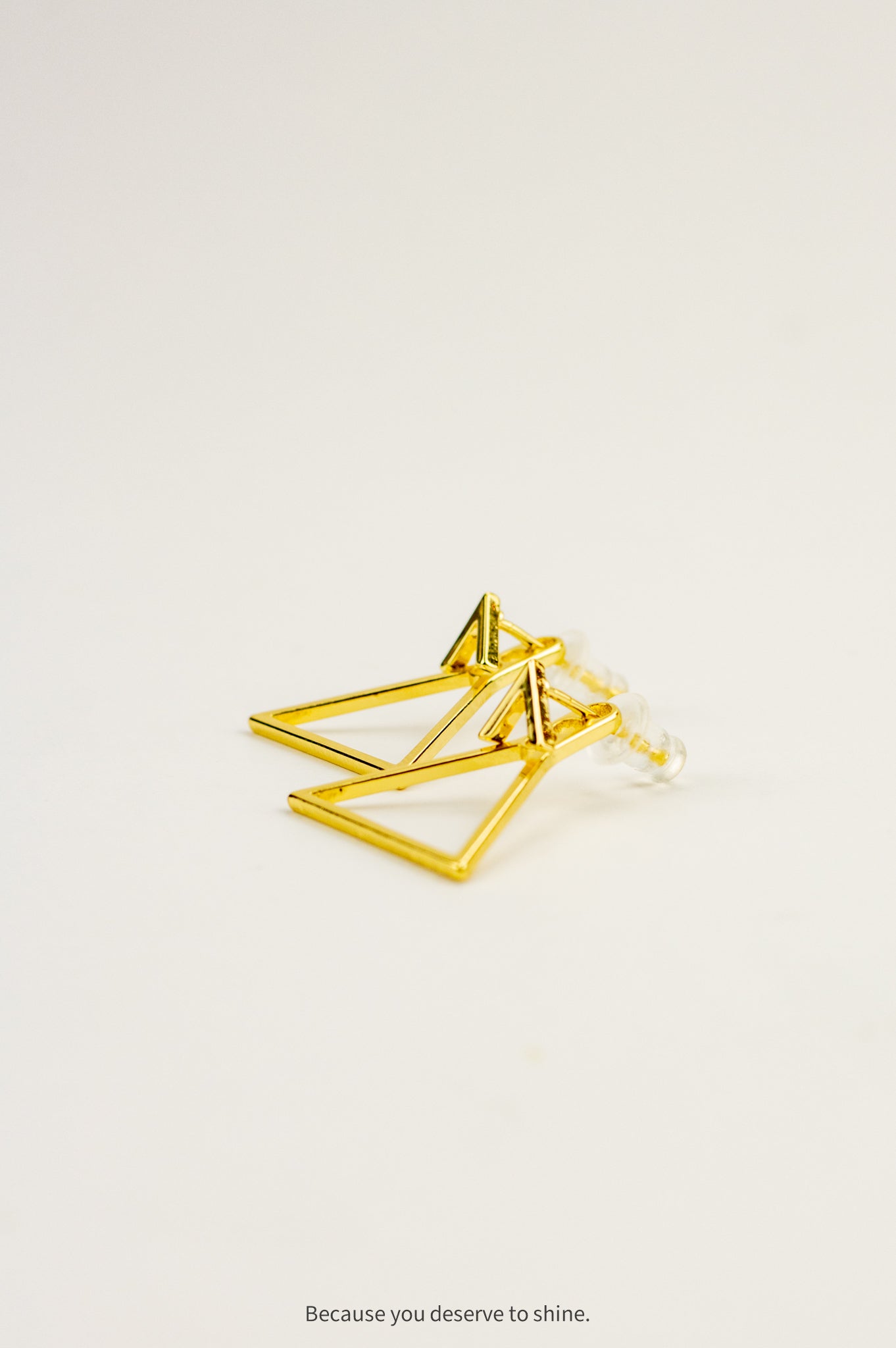The Double-Triangle Modern Earrings