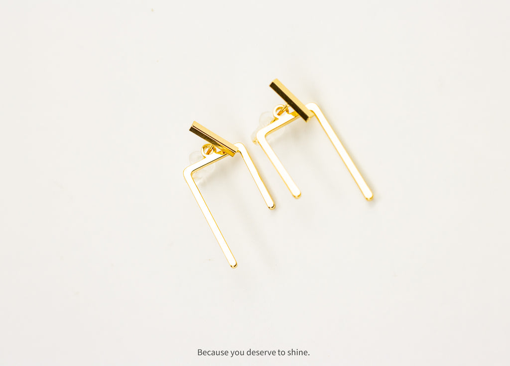 Linear Statment Earrings