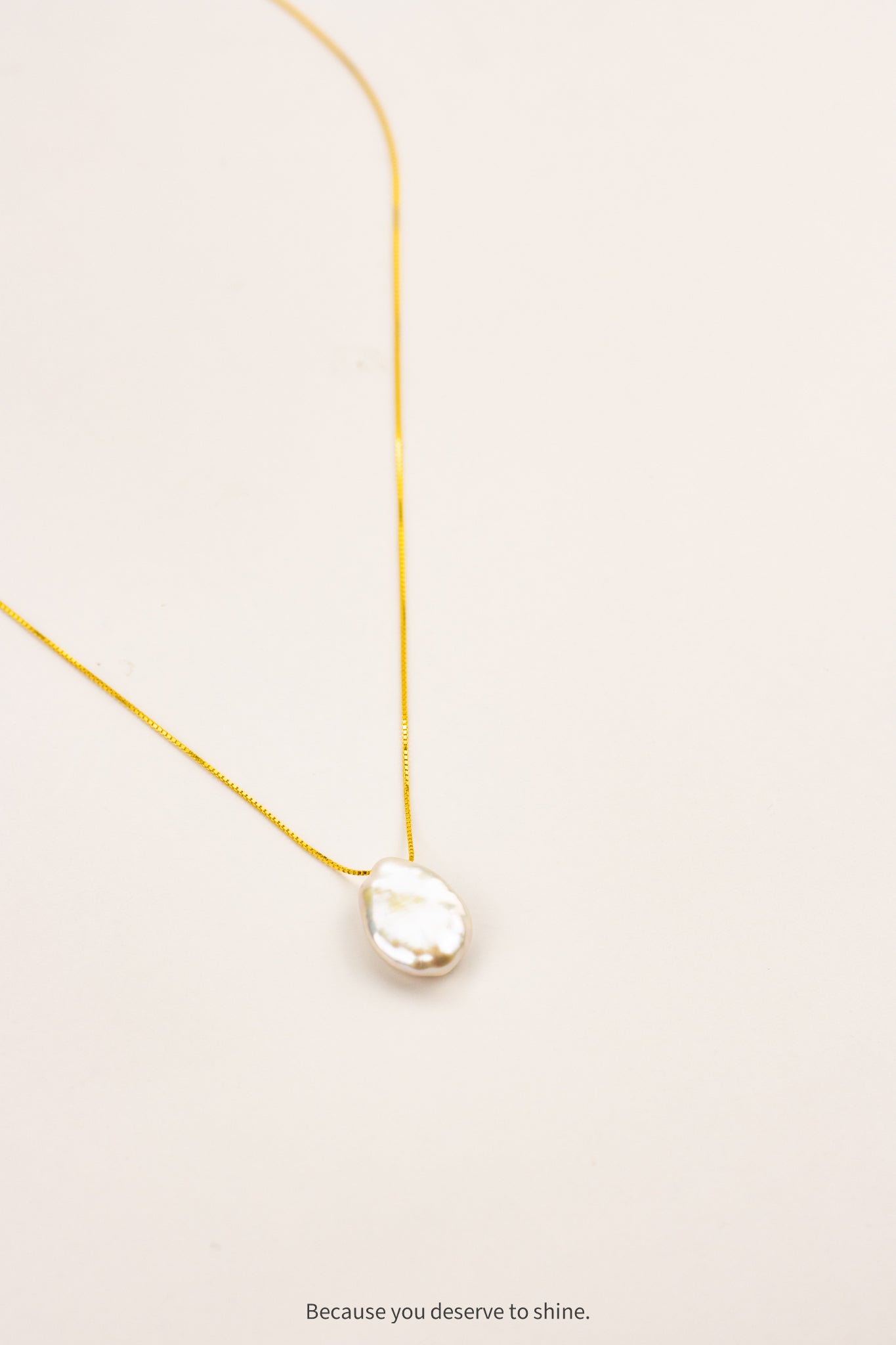 Freshwater Pearl Pendant Necklace